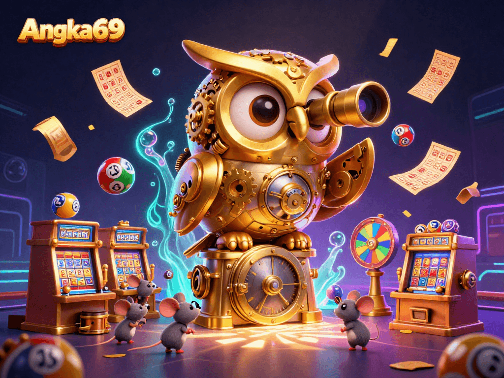 Engage in thrilling gameplay with Angka69, where dynamic colorful elements enhance the casino experience.