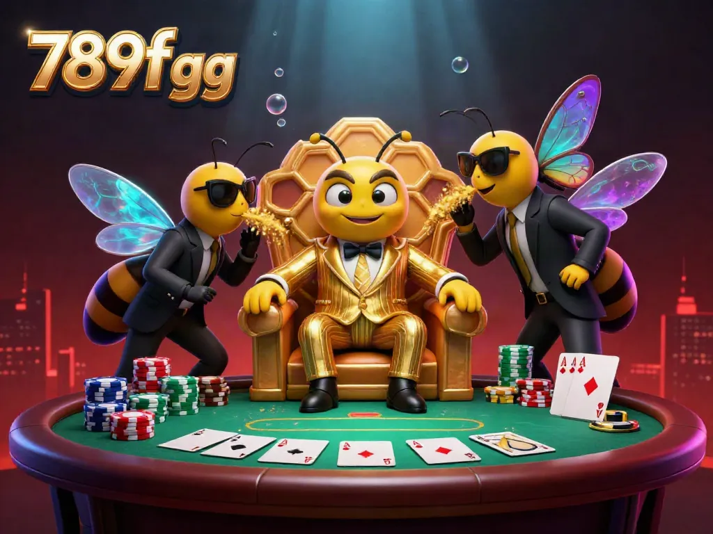 Engage with the thrilling world of poker and strategy at 789f gg, featuring the bumblebee mob boss and vibrant game elements.