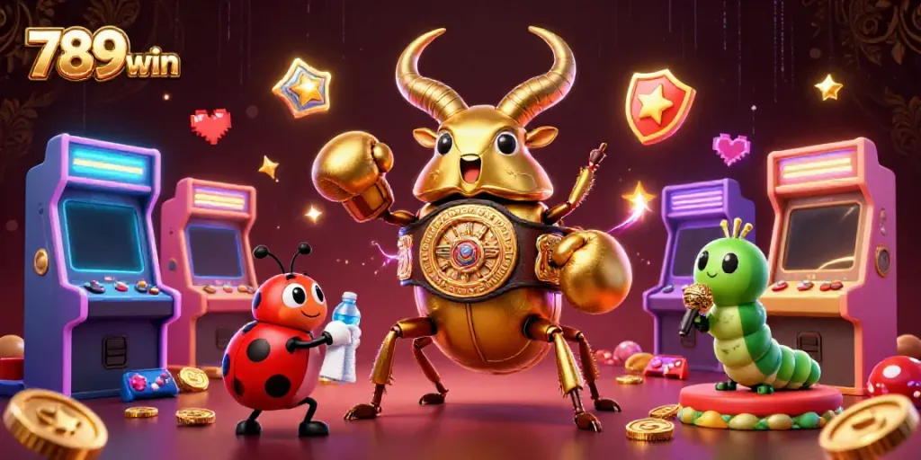 Engage with 789win's thrilling casino atmosphere featuring unique characters and dynamic gaming elements.