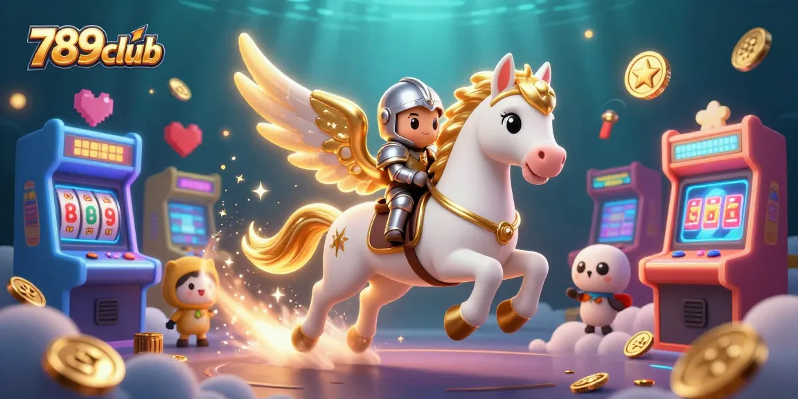 Experience the thrilling adventure of gambling with 789club featuring engaging 3D characters and casino elements.