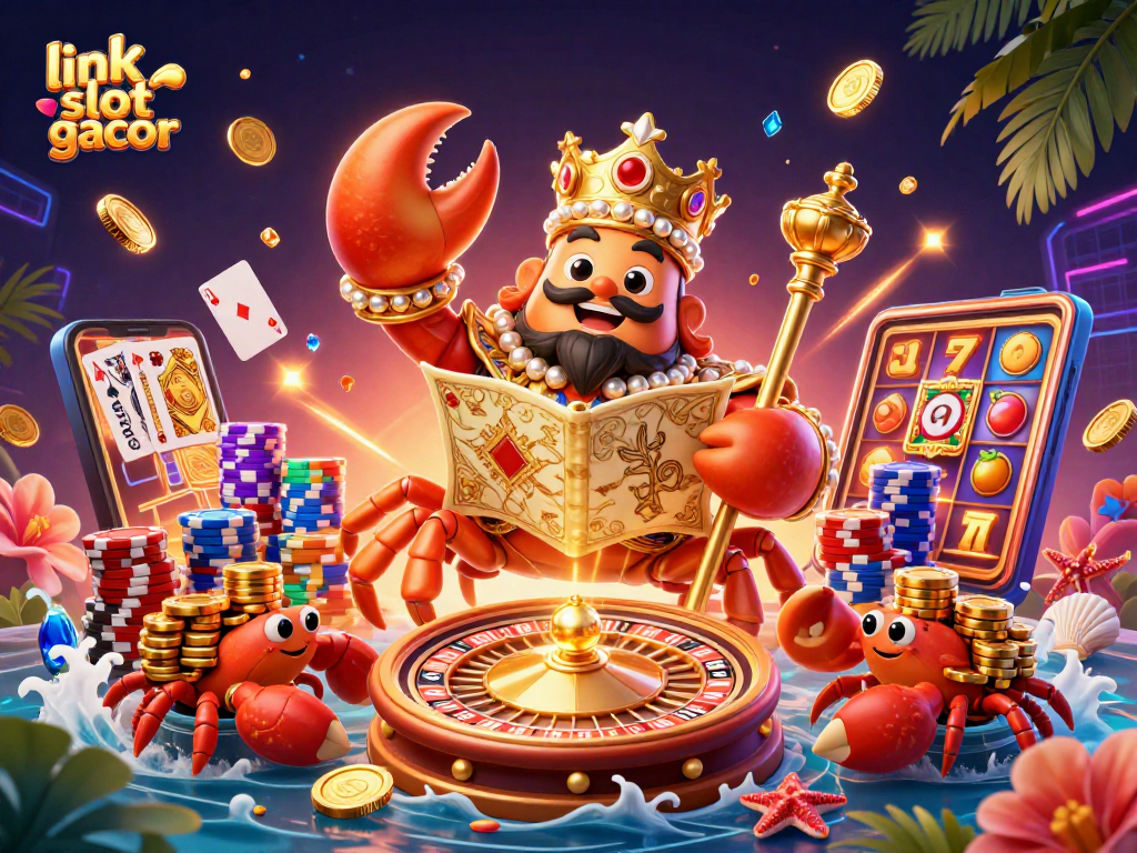 Spin to win with link slot gacor and uncover treasures in this vibrant casino scene.